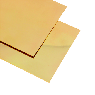 750 Plate gylden 1,50 mm