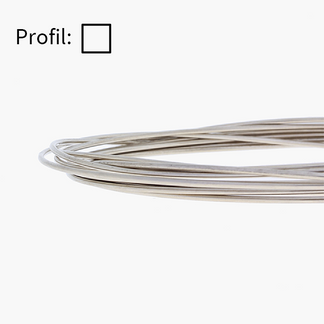 750 Tråd hvit skarpe hjørner 0,50 mm Pd140