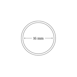 Kapsel for mynt Ø16 mm