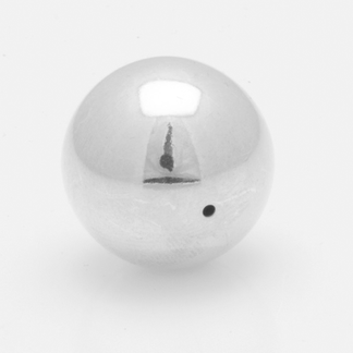 Pallo Ø 5.0 mm, 1 reikä 0.9 mm, 925 hopea