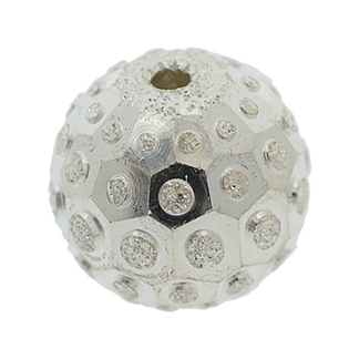 925 Kule disco med mønster 6 mm