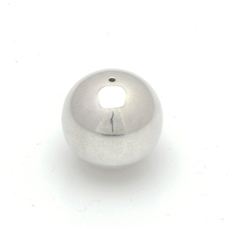 Pallo Ø 18.0 mm, 2 reikää 2.5 mm, 925 hopea