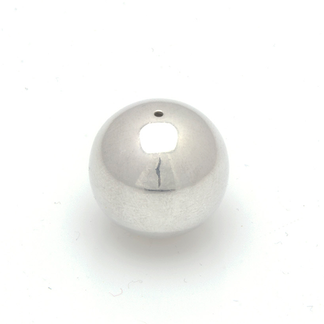 Pallo Ø 20.0 mm, 2 reikää 1,2 mm, 925 hopea