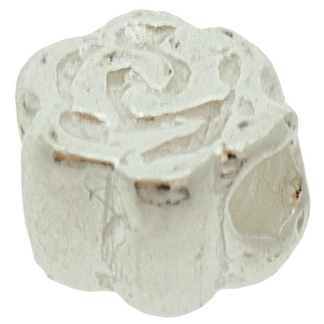Väliosa, kukka, 4 mm  925 hopea