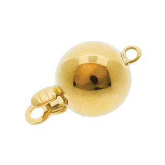Korulukko, pallo / kuula 8 mm, 14 K