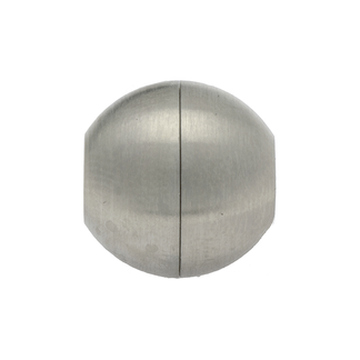 Magnetlås kule 13 mm matt stål