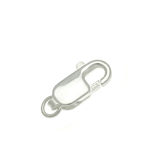 Karbiinilukko 13 mm, suoramallli irtolenkillä  925