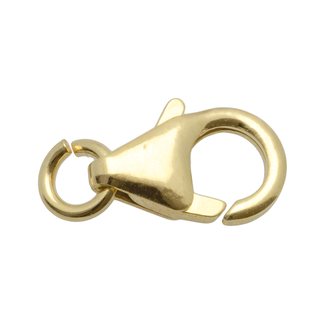 925 Karabin omvendt øsken 13 mm forgylt