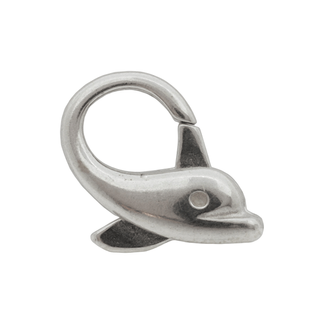 Lukko, delffiini,  13 mm  925 hopea