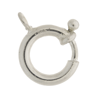 Jousirengaslukko 13.0 mm, 925 hopea