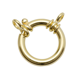 Jousirengaslukko 20.0 x 3.0 mm,irtolenkillä,kullat