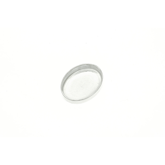 Istutuskuppi, ovaali 8 x 11 mm  925 hopea