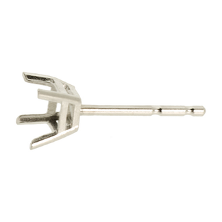 Kastikka 3 mm,  tapilla 9 mm, 4 kynttä  925 hopea