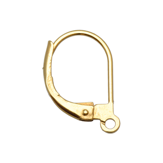 925 Brisur øsken forgyldt