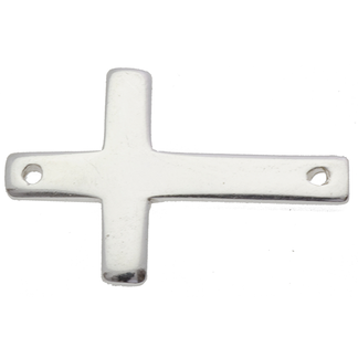 925 Mellomdel kors 12 x 19mm