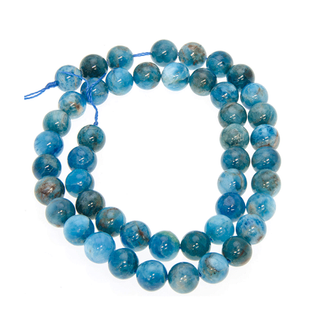 Blå apatitt 8 mm 40 cm