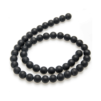 Onyx 6 mm matta, 40 cm
