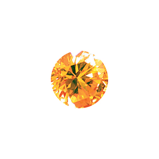 CZ Golden Yellow Ø 6,00 mm, Pyöreä