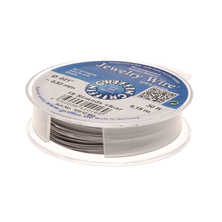 Wire plastbelagt forsølvet 0,35 mm 9,15 m 19 tråd