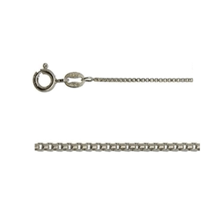 Venetsiaketju Pyöristetty, Ø 1.20mm,pit. 50cm, n.3