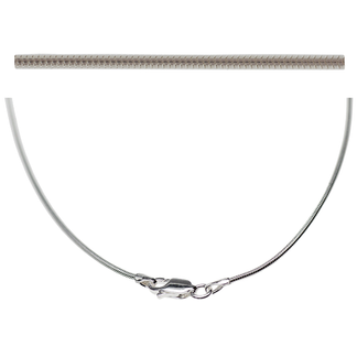 Käärmeketju  1,0 mm, pituus 40 cm,  925 hopea