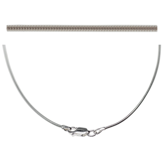 925 Slange 1,0 mm 42 cm rhodinert