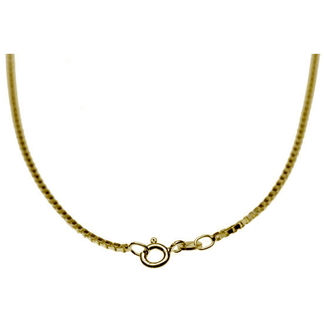 925/Venecialenke forgylt 60cm 1,0mm