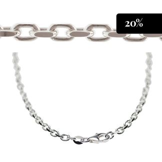 Ankkuriketju, särmikäs  6.5 mm, pituus 60 cm,  925