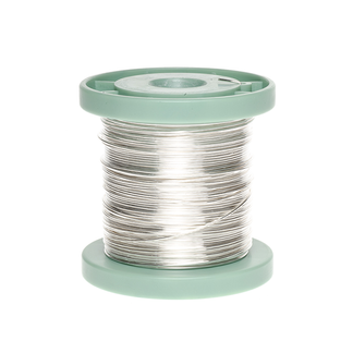 Fintsølv tråd 0,20 mm