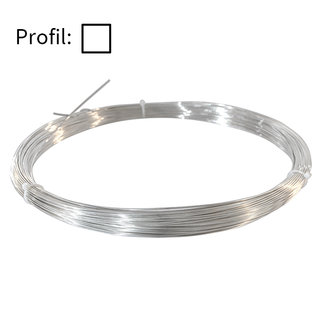 925 Tråd skarpe hjørner 4,50 mm