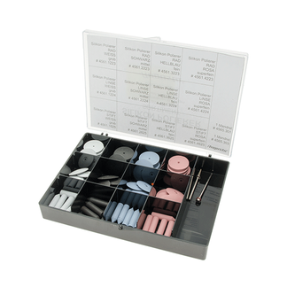 Startsett gummipolerer 62 deler