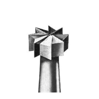 T-urajyrsin teräs 1.0 mm, 6 kpl