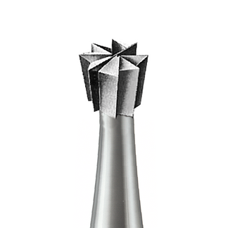 Vastakeilajyrsin 0.7 mm, varsi 2.35 mm, 6 kpl