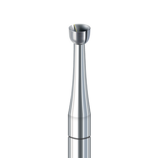 Kuppijyrsin, twincut 0,8 mm/sisäØ 0,65 mm, 6 kpl