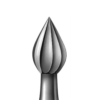 Liekkijyrsin 2.5 mm, 6 kpl