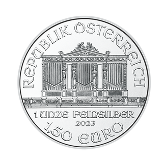 1 oz Wiener Philharmonik Sølvmynt 2023