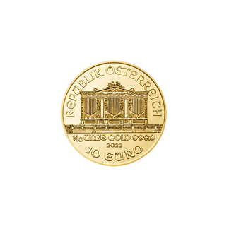 1/10 oz Wiener Philharmoniker Gullmynt 2023