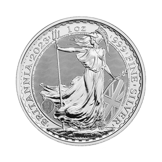 1 oz Britannia Sølvmynt 2023