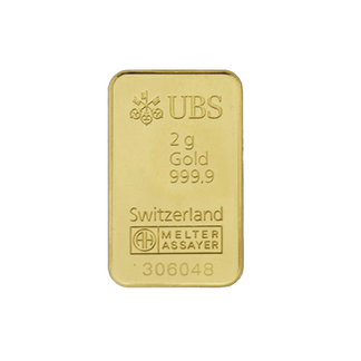 Fintgullbarre UBS 2 g